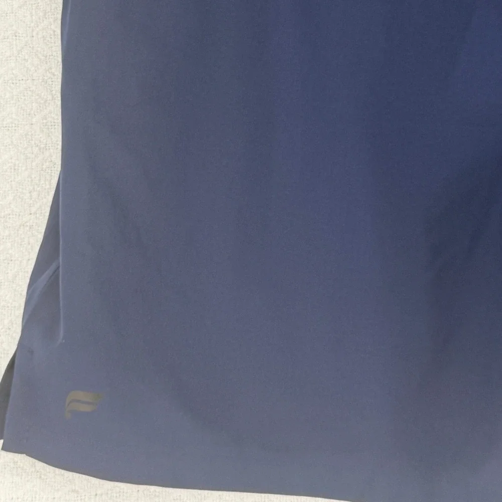 Fabletics Mens Fundamental Shorts 7 Inch Lined Navy Blue XL New With Tags